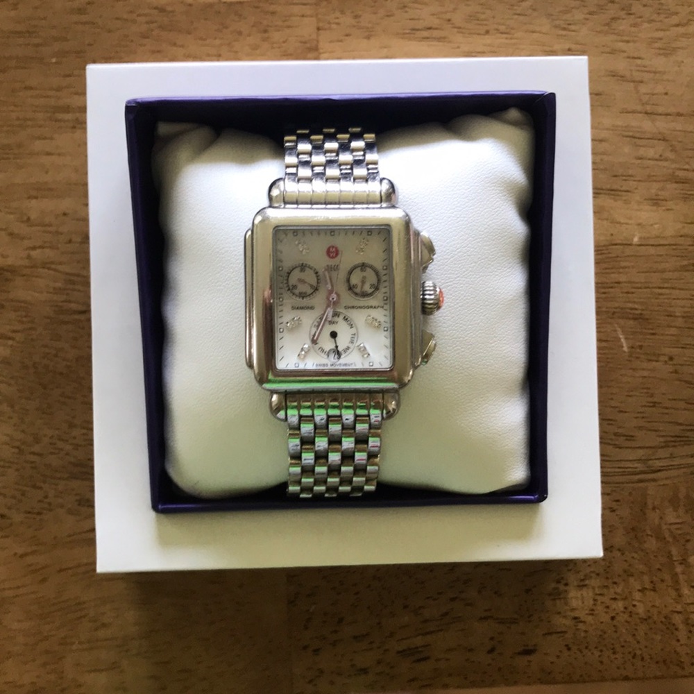 Michele deco watch